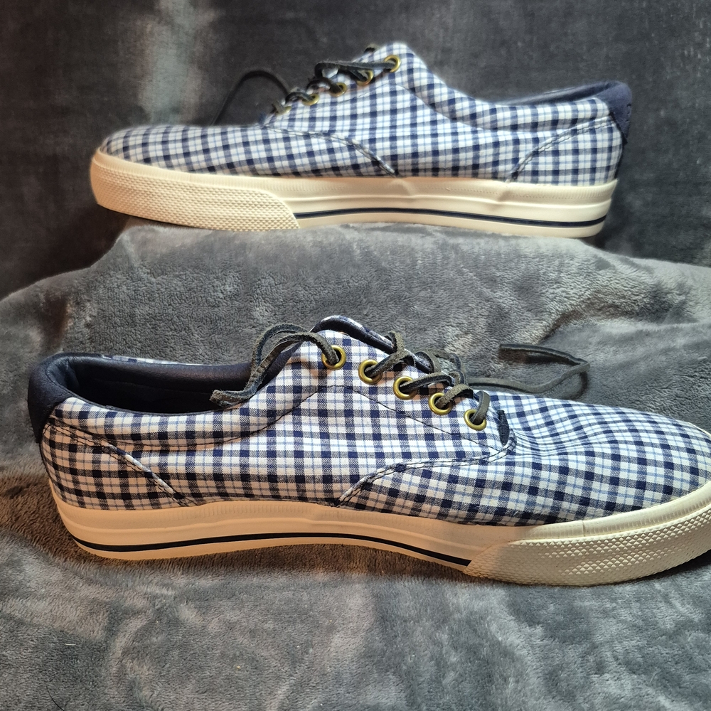Polo Ralph Lauren Vaughn White/Newport Navy - Size 8.5 D - Perfect for Any Occas - Picture 6 of 10
